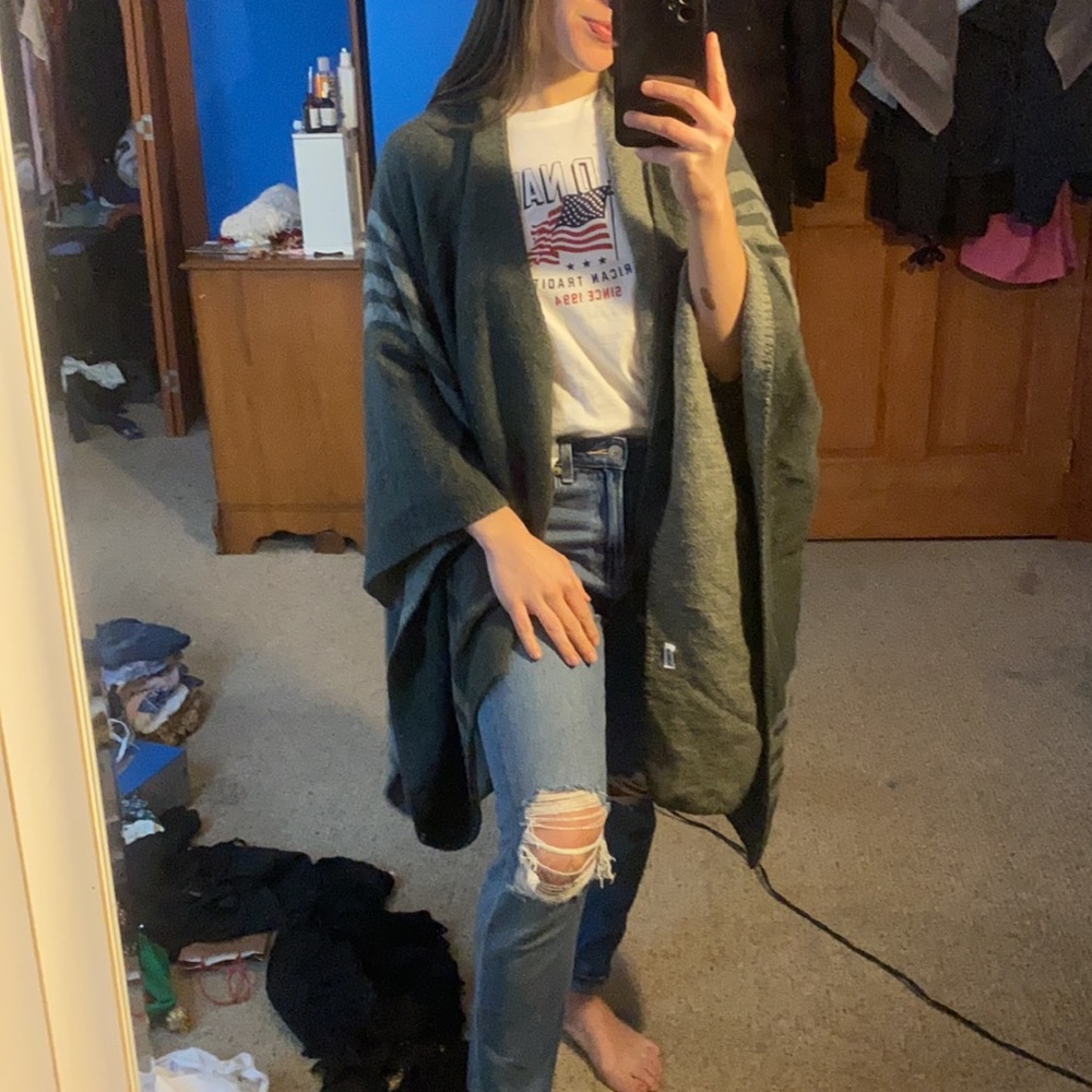 Reversible poncho